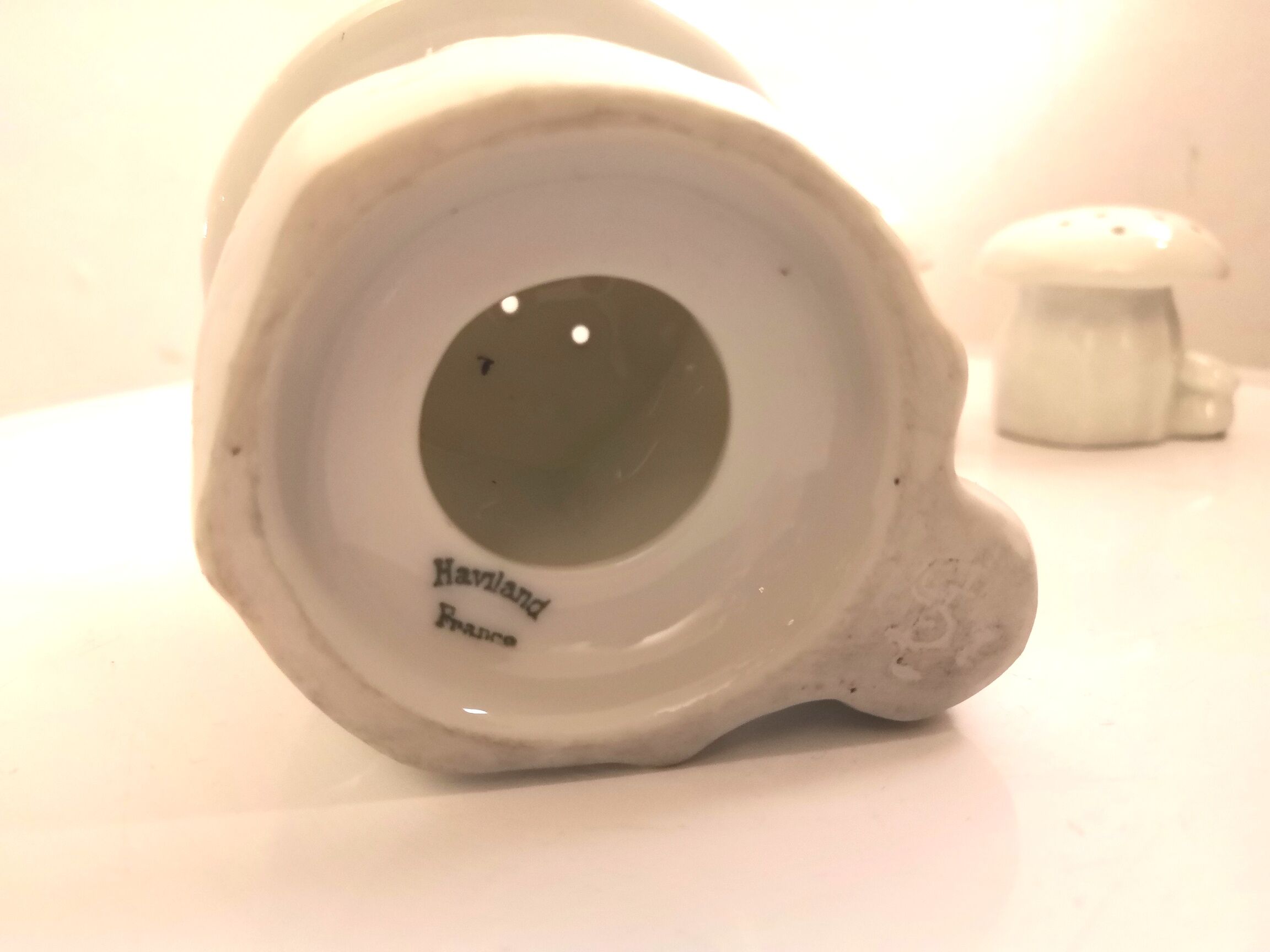 Suite of 3 ceramic mushrooms Edouard Marcel Sandoz for Haviland 60s