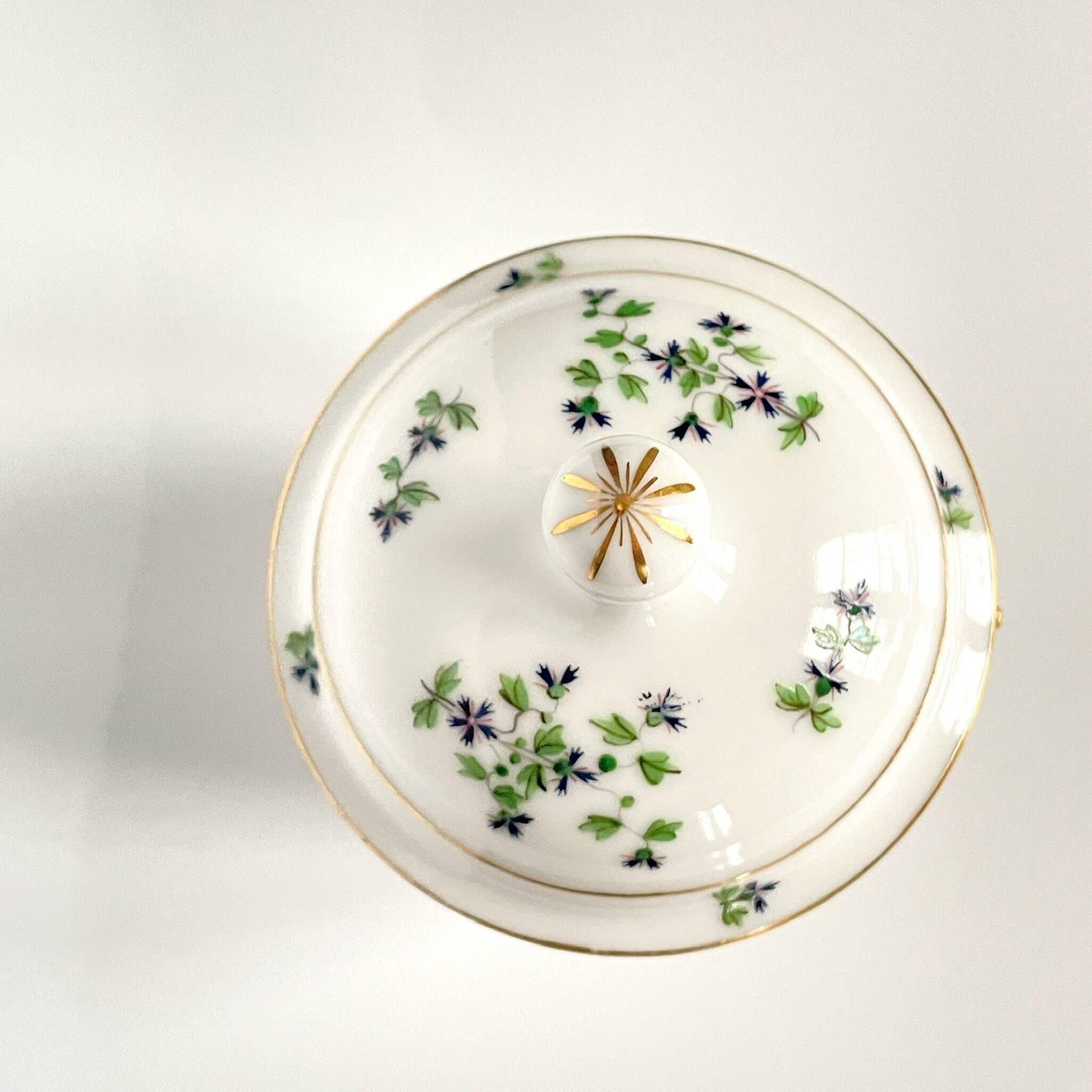 Porcelain Sugar Pot of the Duke of Angoulême | Barbeaux | 19th Century