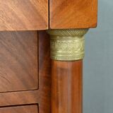 Petite Commode Chiffonnière en Acajou Flammé, style Empire – 1ère partie XX