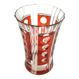 Crystal vase by Saint Lambert, 1960s