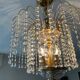 60s-70s crystal tassel cascade chandelier