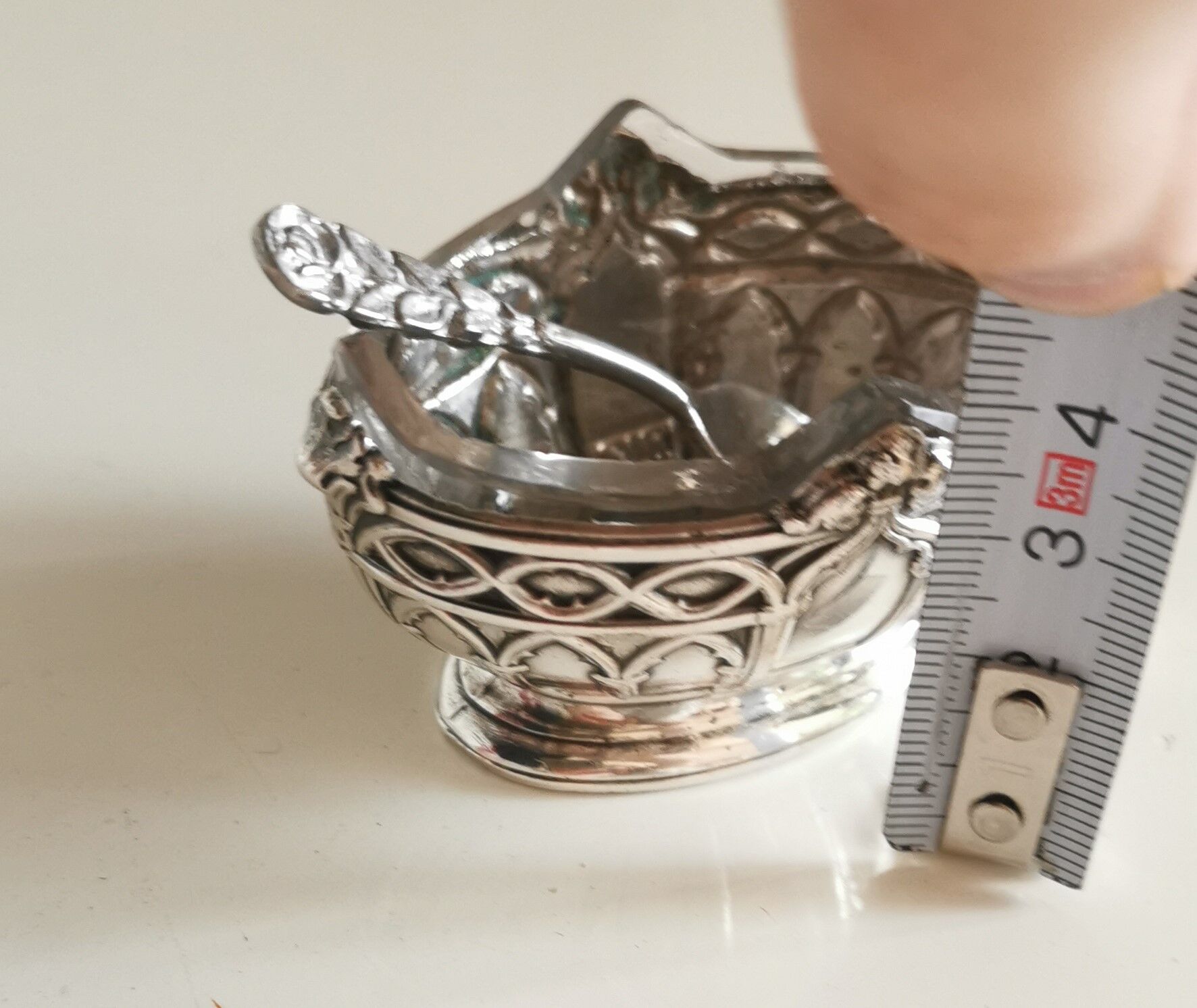 Salière et cuillère style empire