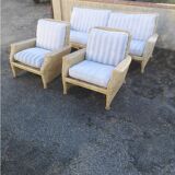 Vintage rattan lounge