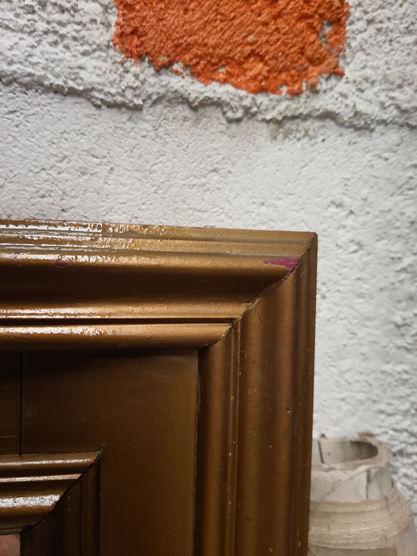 Mirror gilded wood 156x135