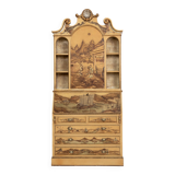 Desk with oriental motifs in relief