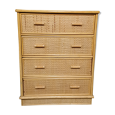 Commode en osier