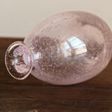 Blown glass gourd vase