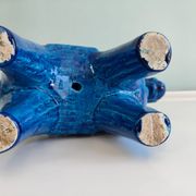Bitossi Rimini Bleu 32cm cheval de Troie