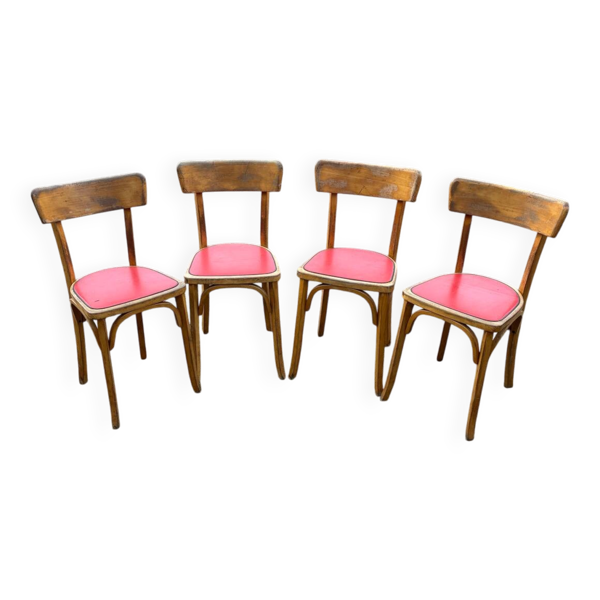 4 chaises bistrot Baumann