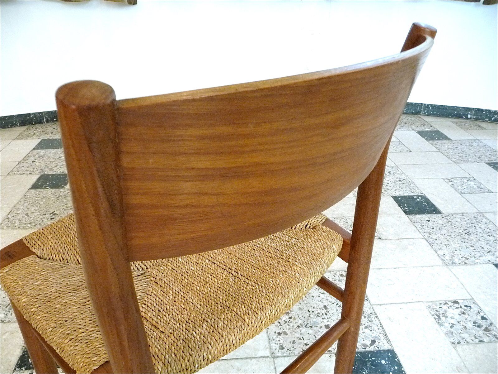 Model 157 teak chair by Børge Mogensen for Søborg Møbler, Denmark 1950s
