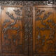 Buffet indochinois en bois de fer sculpté à la main 19ème siècle