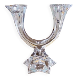Villeroy & Boch crystal candlestick, star-shaped, for 2 candles