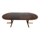Midcentury Swedish extendable dining table in teak, 1960s