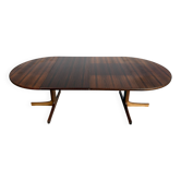 Midcentury Swedish extendable dining table in teak, 1960s