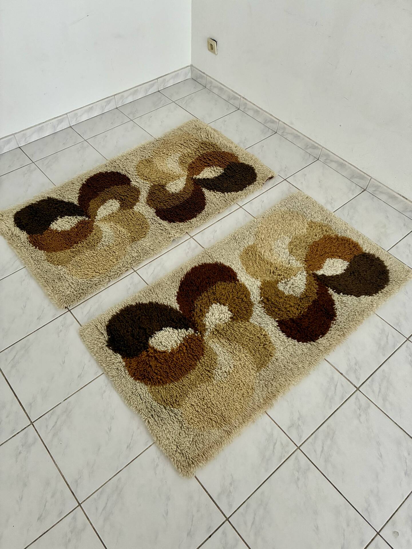 Ensemble de deux tapis vintage Desso