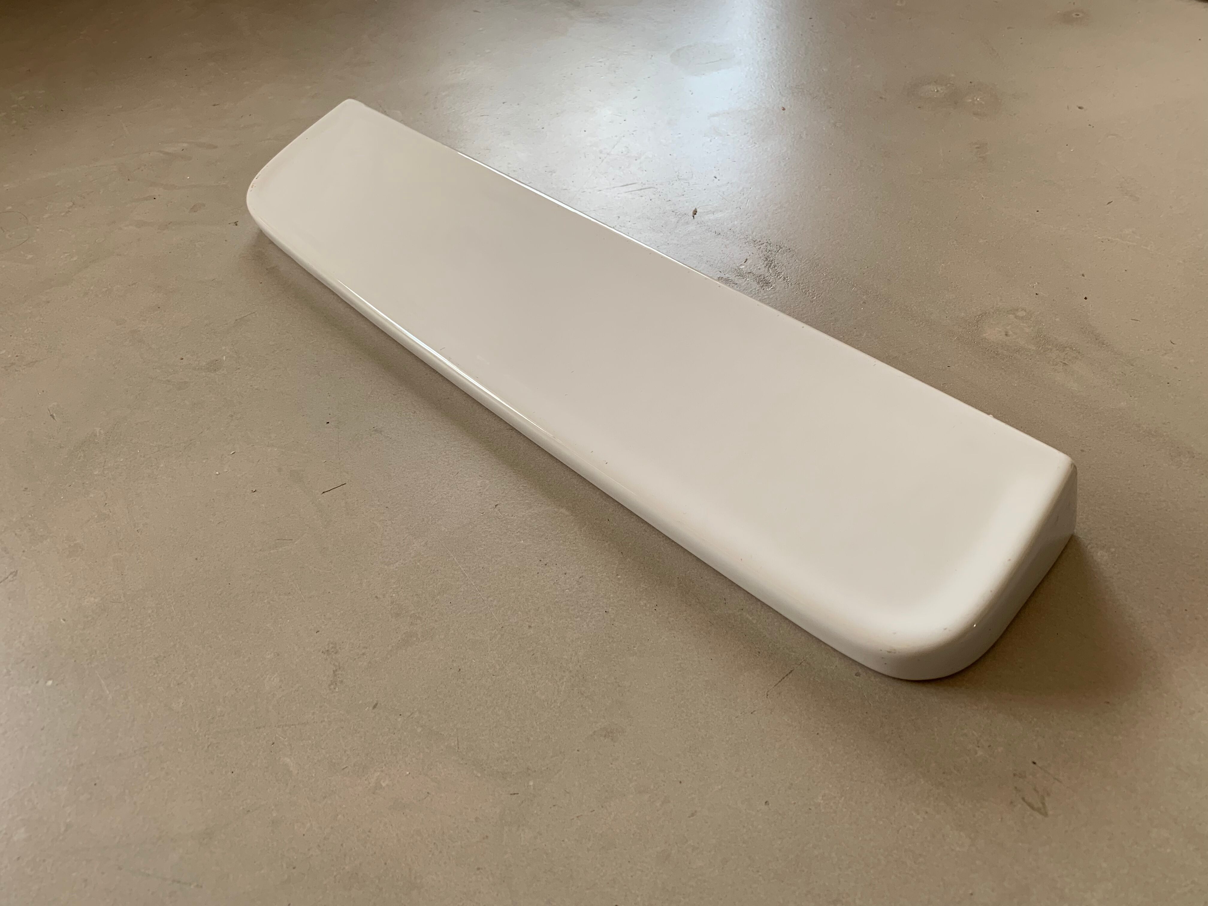 Antique bathroom shelf