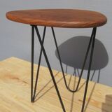 Tripod coffee table base pin
