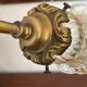 Lampe tulipe col de cygne Art Déco