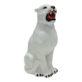 White panther ceramic