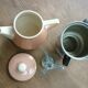 Cafetière vintage "Salam" 4T V&B rose et beige