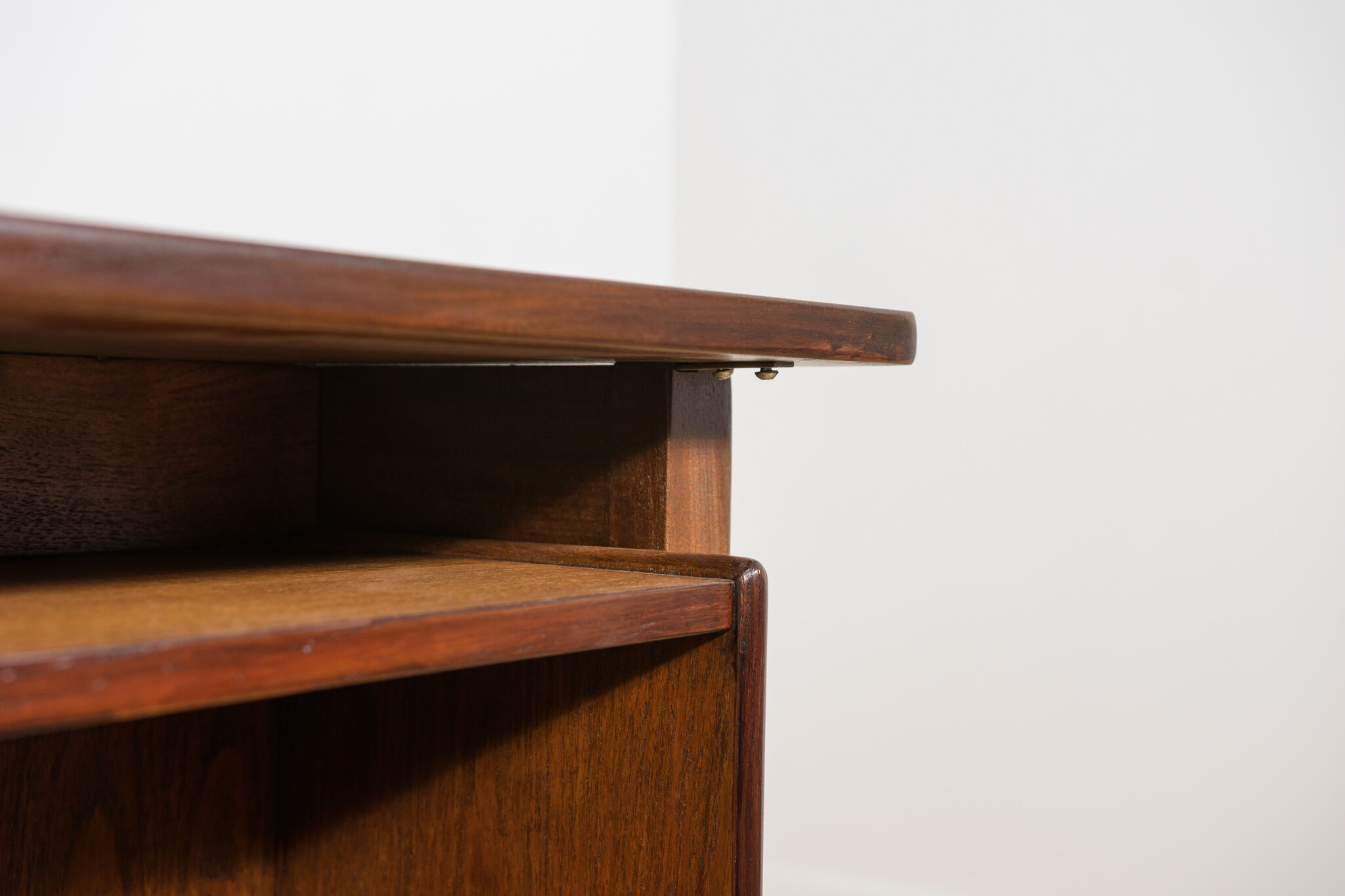 Mid-Century Freestanding Teak Desk, Denmark, 1960s