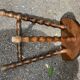 Wooden tripod stool