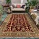 Fine afghan wool ziegler rug 275x183 cm