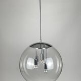 Lampe suspendue XL Spoutnik Big Ball Doria Leuchten, Allemagne Spaceage des années 1970