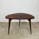 50s tripod coffee table with compass legs