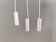 Trois petites lampes cylindriques de J. Rasmussen Lighting, années 1980, Danemark.