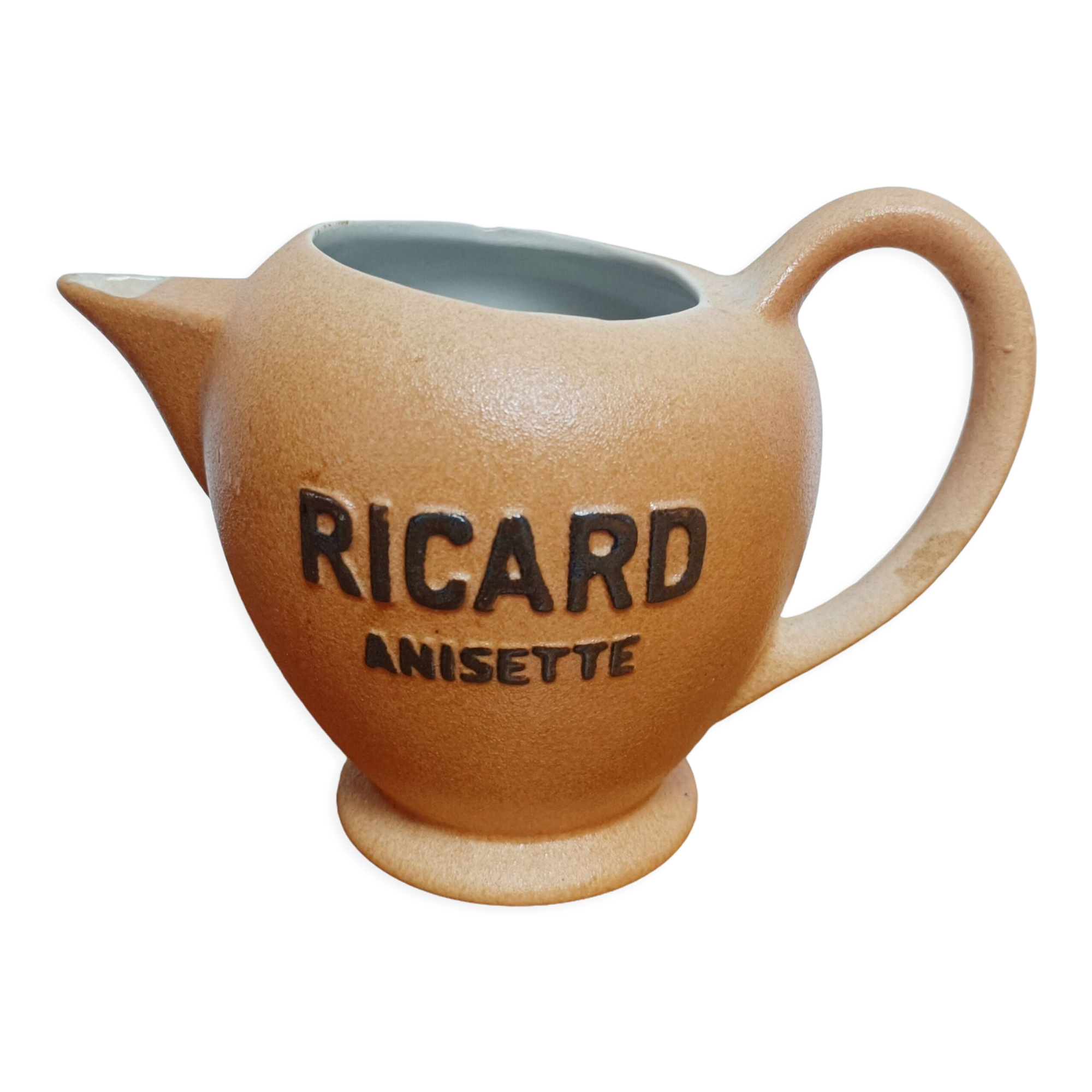 Stoneware pitcher Ricard anisette