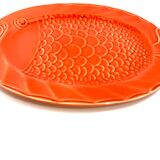 Orange fish dish Christian Dior