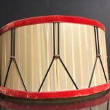 Lustre 1960 form white and red drum