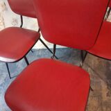 Red skai vintage chairs