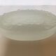Frosted glass ashtray tray