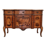 Transitional style antique french commode made in c1920