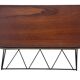 Vintage Floating Wall Shelf with Drawer, Teak String Rack 60's design