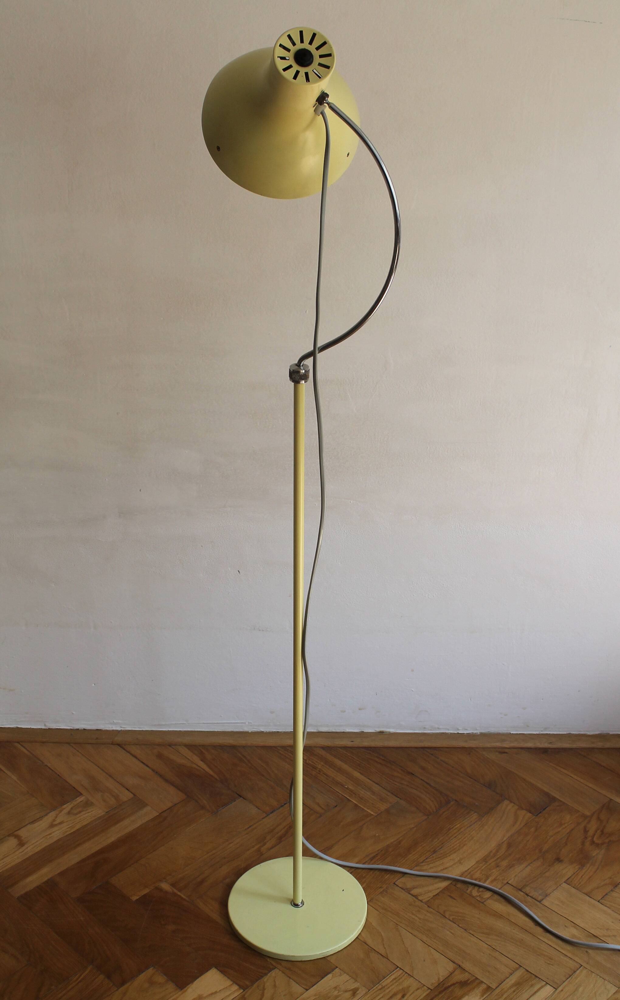 1960's Mid Century Floor Lamp by Josef Hurka