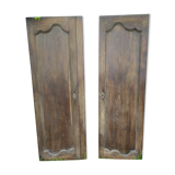 Oak cabinet doors.