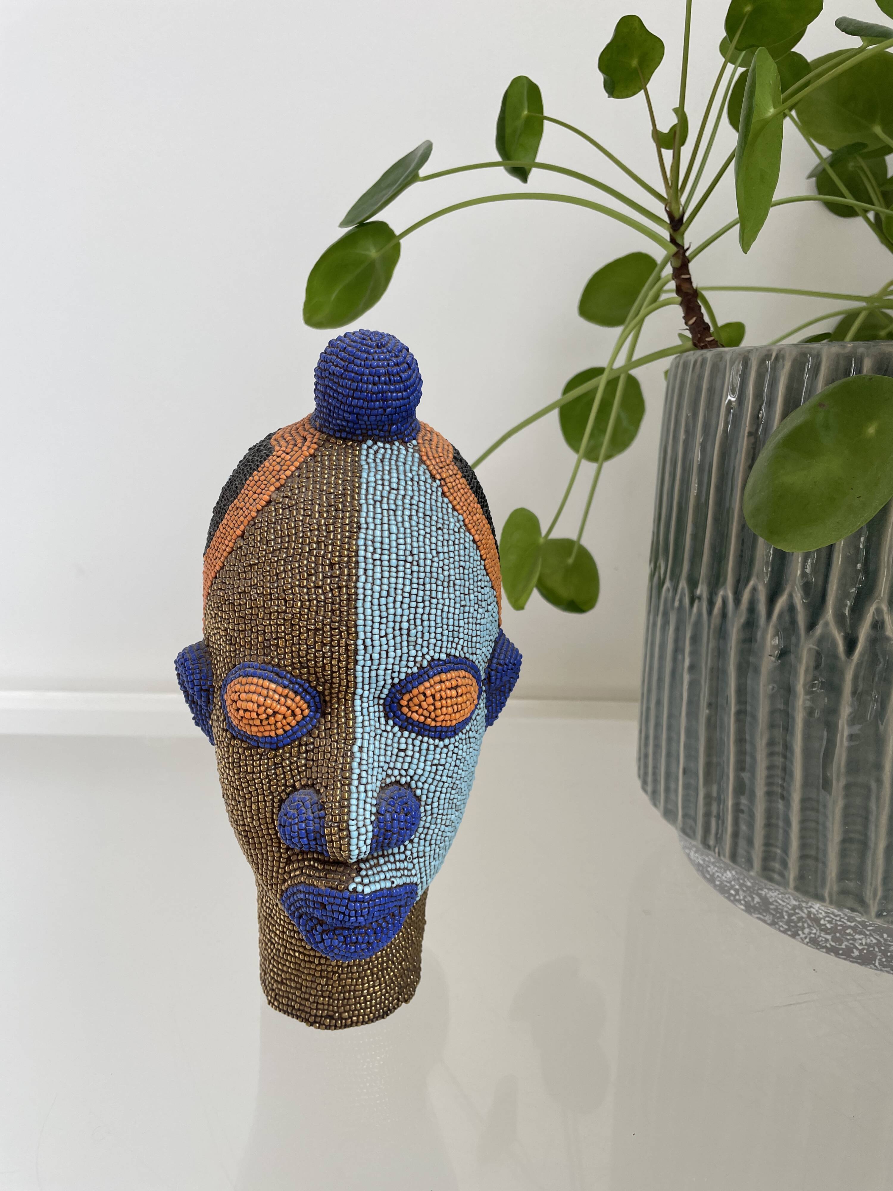 Bamiléké Beaded Head