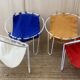 4 outdoor armchairs - 1950s - France