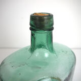 Demijohn oval blue-green