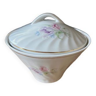 Viriam fine porcelain sugar bowl