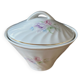 Sucrier en porcelaine fine de Viriam