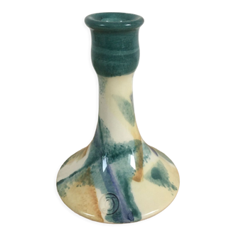 Handmade ceramic candle holder
