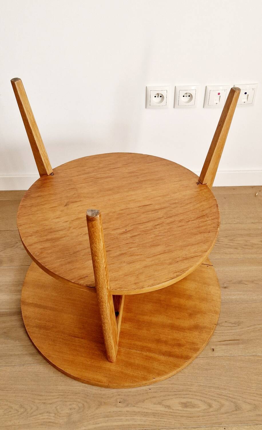 Scandinavian style side table from the 50s