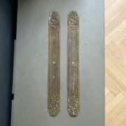 2 plaques de propreté anciennes - 53cm - Ref 1338