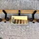 Brutalist coat rack