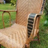 Rattan armchair
