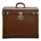Cube Shaped Vintage Trunk
